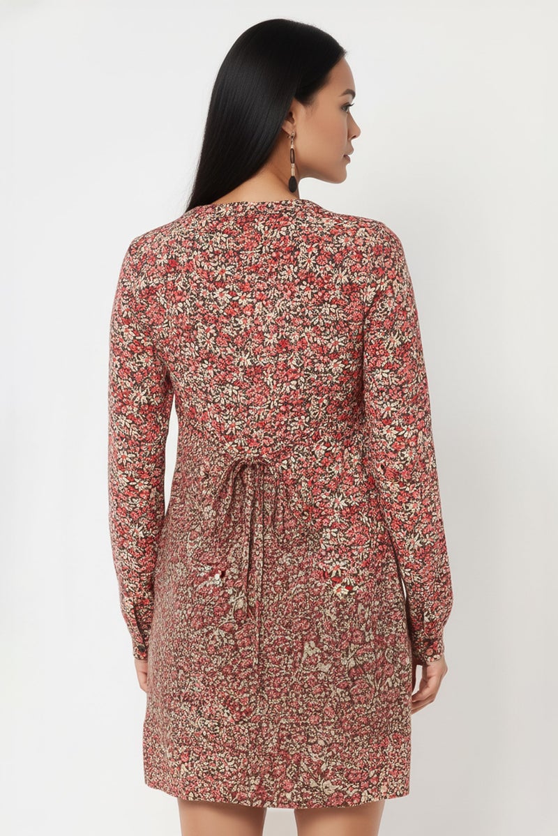 Harmont & Blaine Women Allover Print Shirt Dress, Multicolor - Image 2